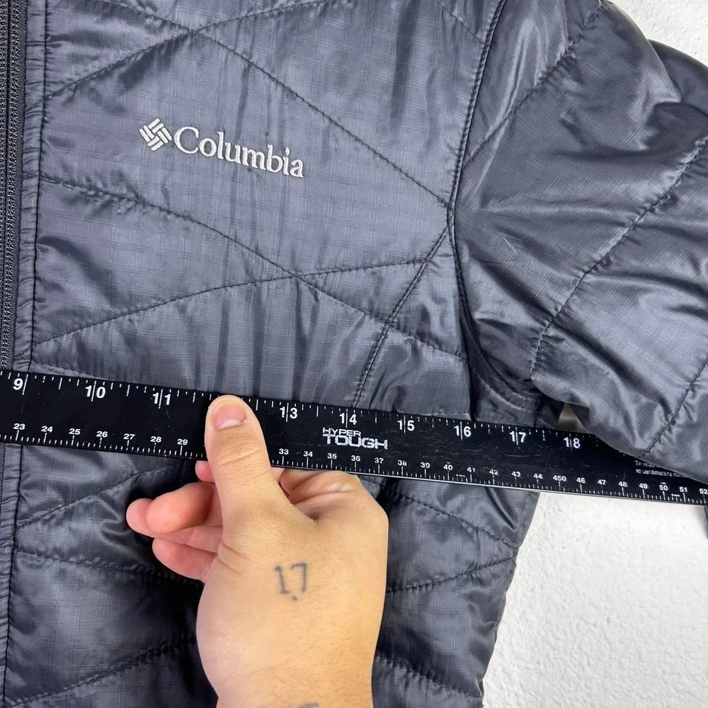 Columbia Women's Omni‎ Heat Insulated Jacket Black Full Zip Size XS